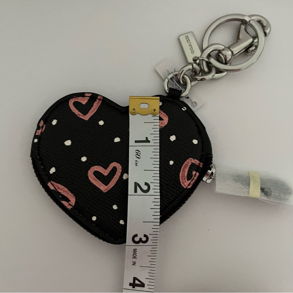 Coach Coin Pouch Bag Charm With Crayon Hearts Print
NWT - Picture 9 of 10